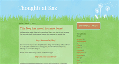 Desktop Screenshot of blog.kaz.com.bd